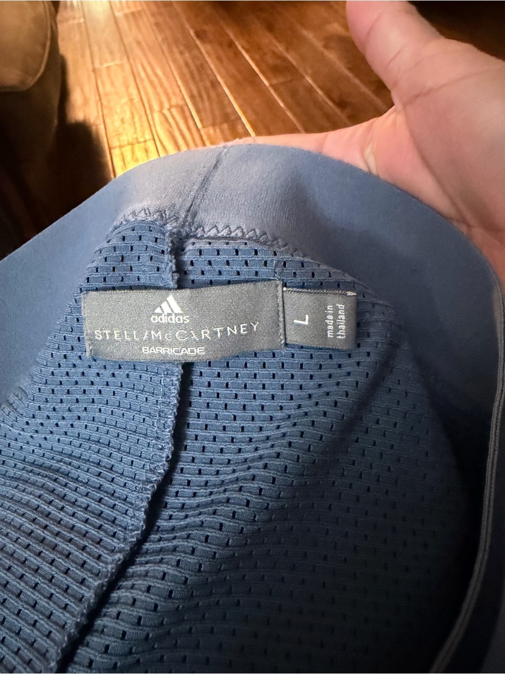 ADIDAS STELLA McCARTEY BARRICADE MESH LINNING Shorts Size L - Picture 6 of 8